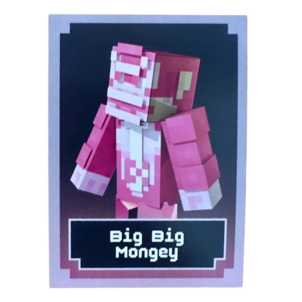MCSR World Championships Big Big Mongey Trading Card Ludwig Minecraft Speedrun